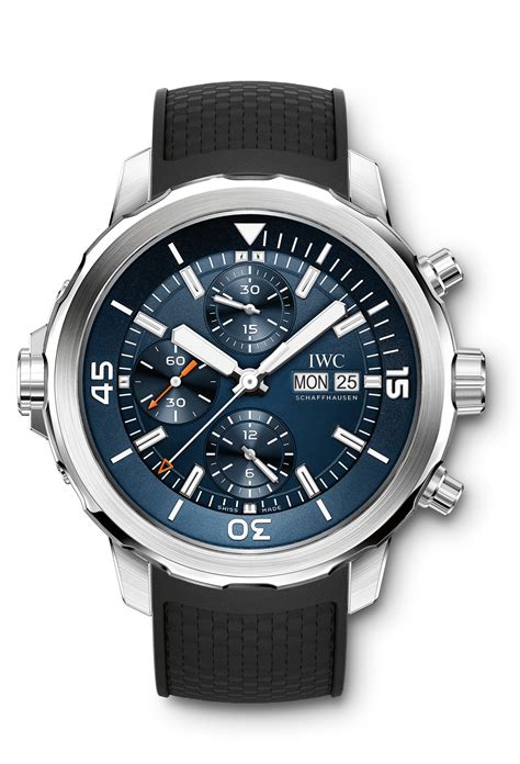 iwc aquatimer second hand|iwc aquatimer jacques cousteau.